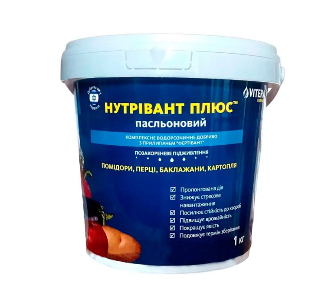 НУТРІВАНТ ПЛЮС™ ПАСЛЬОНОВИЙ 6-18-37, 1 кг